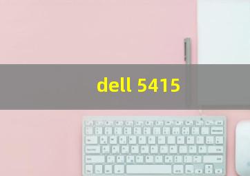 dell 5415